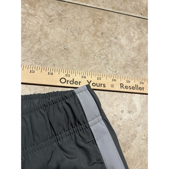 Y2K Nike Pants Mens L Grey Lined Windbreaker Baggy Track Drawstring 400300 NEW - Picture 5 of 9